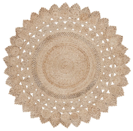 Safavieh Natural Fiber 5'-0" x 5'-0" Rug in Natural