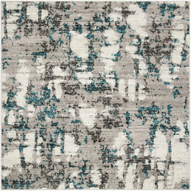 Safavieh Skyler 6'-7" x 6'-7" Rug in Grey / Blue