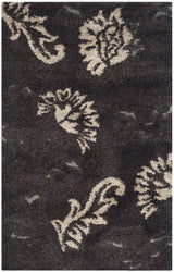 Safavieh Florida Shag 3'-3" x 5'-3" Rug in Dark Brown / Smoke