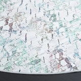 Safavieh Malibu 6'-0" x 6'-0" Rug in Grey / Green