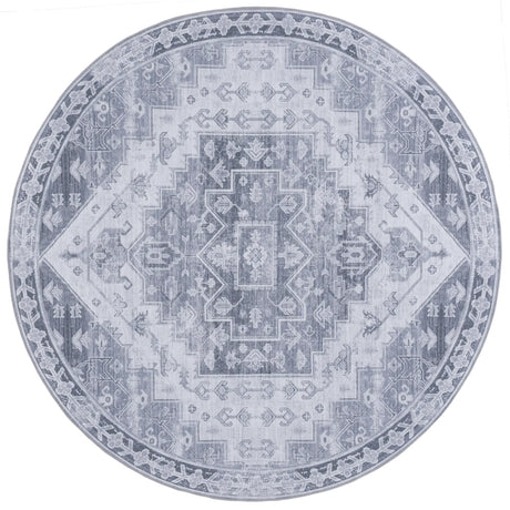 Safavieh Tucson 6'-0" x 6'-0" Rug in Grey / Light Grey
