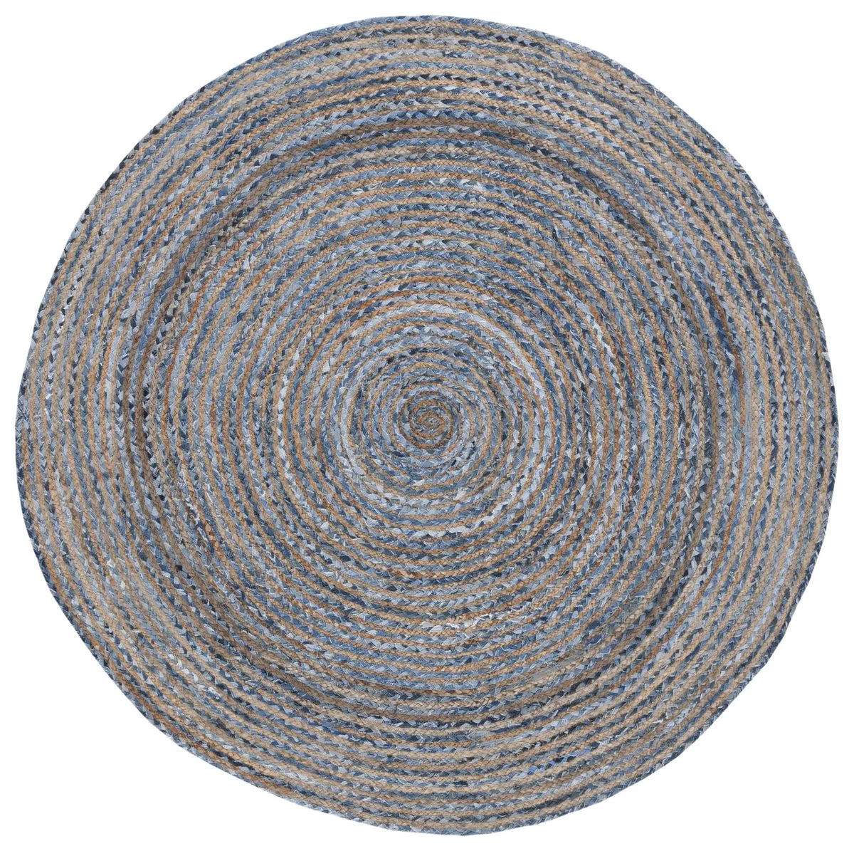 Safavieh Cape Cod 5'-0" x 5'-0" Rug in Blue / Natural