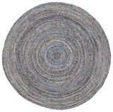 Safavieh Cape Cod 5'-0" x 5'-0" Rug in Blue / Natural