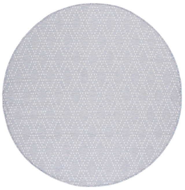 Safavieh Sunset 6'-7" x 6'-7" Rug in Blue / Lavender