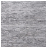 Safavieh Whisper 6'-7" x 6'-7" Rug in Grey / Dark Grey