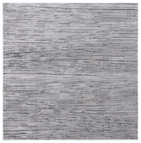 Safavieh Whisper 6'-7" x 6'-7" Rug in Grey / Dark Grey
