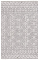 Safavieh Lotus 4'-0" x 6'-0" Rug in Light Grey / Grey