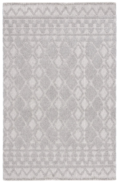 Safavieh Lotus 4'-0" x 6'-0" Rug in Light Grey / Grey