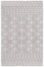 Safavieh Lotus 4'-0" x 6'-0" Rug in Light Grey / Grey