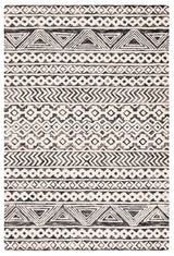 Safavieh Abstract 4'-0" x 6'-0" Rug in Ivory / Grey