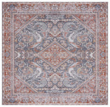 Safavieh Tucson 6'-0" x 6'-0" Rug in Grey / Rust