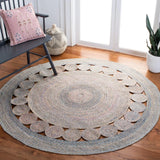 Safavieh Cape Cod 5'-0" x 5'-0" Rug in Yellow / Pink