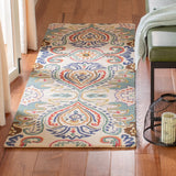 Safavieh Bella 2'-3" x 8'-0" Rug in Ivory / Teal