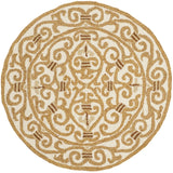 Safavieh Chelsea 3'-0" x 3'-0" Rug in Ivory / Gold