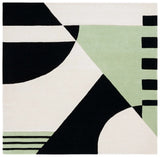 Safavieh Rodeo Drive 6'-0" x 6'-0" Rug in Black / Green
