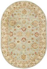 Safavieh Antiquity 4'-6" x 6'-6" Rug in Grey Blue / Beige