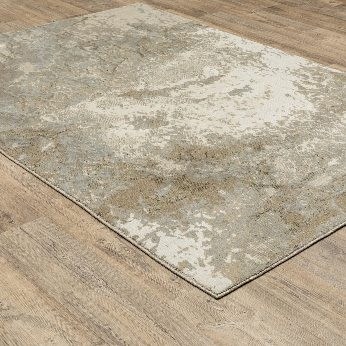 Oriental Weavers Sphinx Evolution 0960A Beige/ Grey Rugs - angle detail