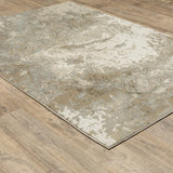 Oriental Weavers Sphinx Evolution 0960A Beige/ Grey Rugs - angle detail