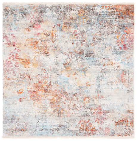 Safavieh Vintage Persian 5'-0" x 5'-0" Rug in Rust / Blue