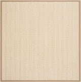 Safavieh Natural Fiber 6'-0" x 6'-0" Rug in Tan / Tan