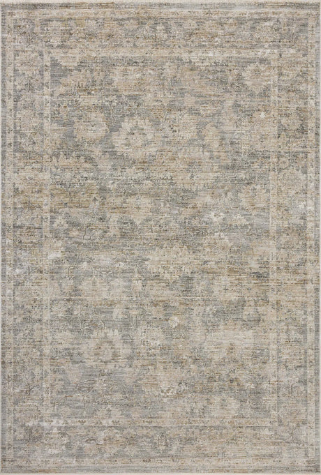 Loloi Tabitha Tai-04 Slate/Natural Rug - main flat