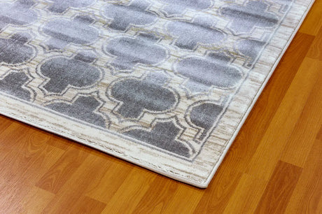 Dynamic Rugs Yazd 2816 Grey / Ivory Rugs - Corner
