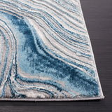 Safavieh Meadow 500 4'-0" x 6'-0" Rug in Blue / Grey