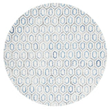 Safavieh Metro 6'-0" x 6'-0" Rug in Ivory / Blue