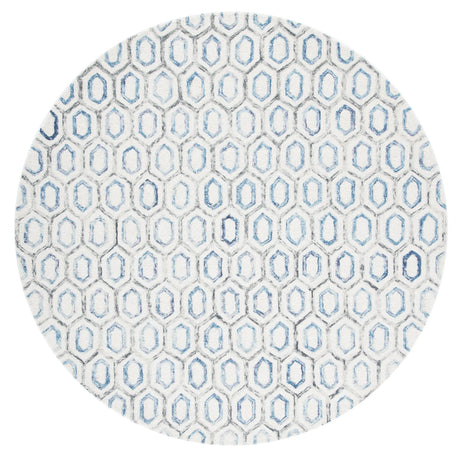 Safavieh Metro 6'-0" x 6'-0" Rug in Ivory / Blue