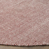 Safavieh Montauk 6'-0" x 6'-0" Rug in Ivory / Red