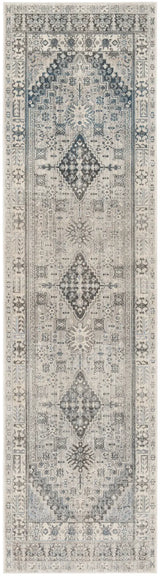Safavieh Vintage Persian 2'-2" x 10'-0" Rug in Grey / Blue