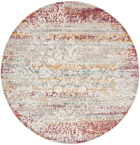 Safavieh Aria 6'-5" x 6'-5" Rug in Red / Creme