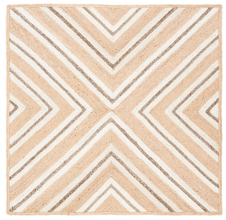Safavieh Natural Fiber 6'-0" x 6'-0" Rug in Natural / Ivory