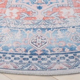 Safavieh Arizona 6'-0" x 6'-0" Rug in Rust / Navy