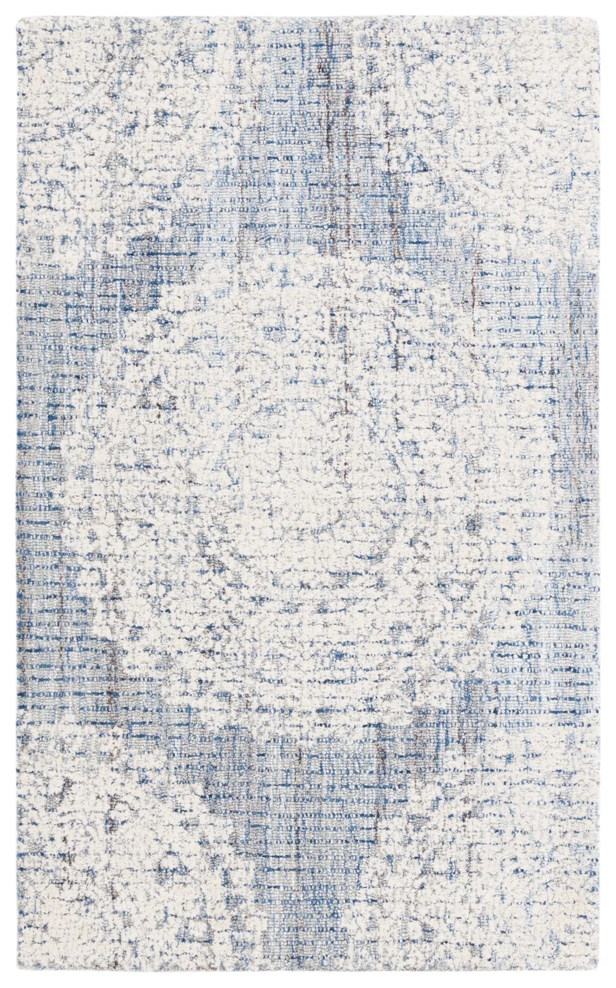 Safavieh Ebony 3'-0" x 5'-0" Rug in Blue / Ivory