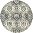 Safavieh Blossom 6'-0" x 6'-0" Rug in Blue / Ivory