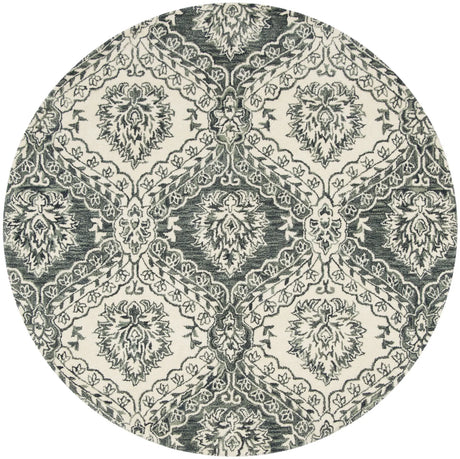 Safavieh Blossom 6'-0" x 6'-0" Rug in Blue / Ivory