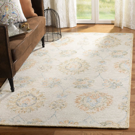 Safavieh Blossom 5'-0" x 8'-0" Rug in Beige / Sage