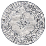 Safavieh Metro 6'-0" x 6'-0" Rug in Grey / Ivory
