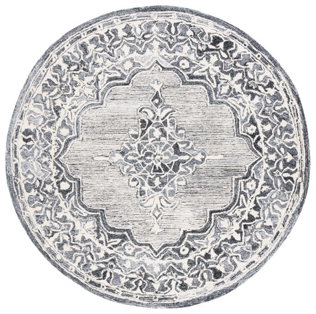 Safavieh Metro 6'-0" x 6'-0" Rug in Grey / Ivory
