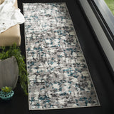 Safavieh Skyler 2'-0" x 10'-0" Rug in Grey / Blue