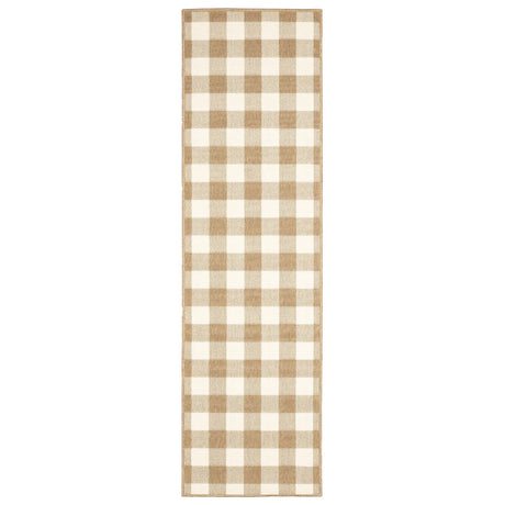 Oriental Weavers Sphinx Marina 2598I Tan / Ivory Rugs - runner
