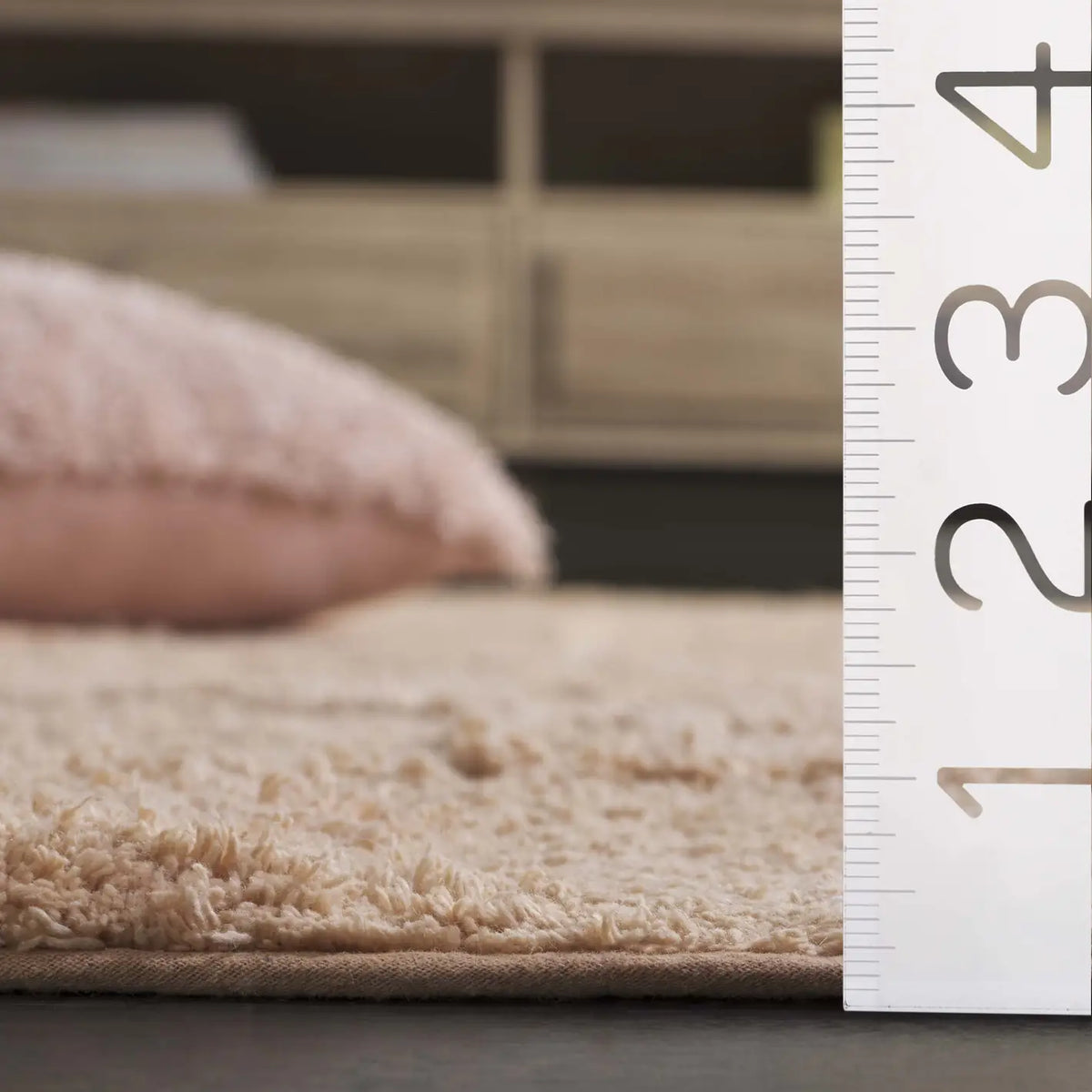 Safavieh Easy Care 4'-0" x 6'-0" Rug in Beige