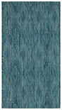 Safavieh Courtyard 2'-0" x 3'-7" Rug in Turquoise / Blue