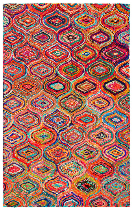 Safavieh Nantucket 5'-0" x 8'-0" Rug in Yellow / Multi