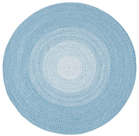 Safavieh Braided 5'-0" x 5'-0" Rug in Aqua