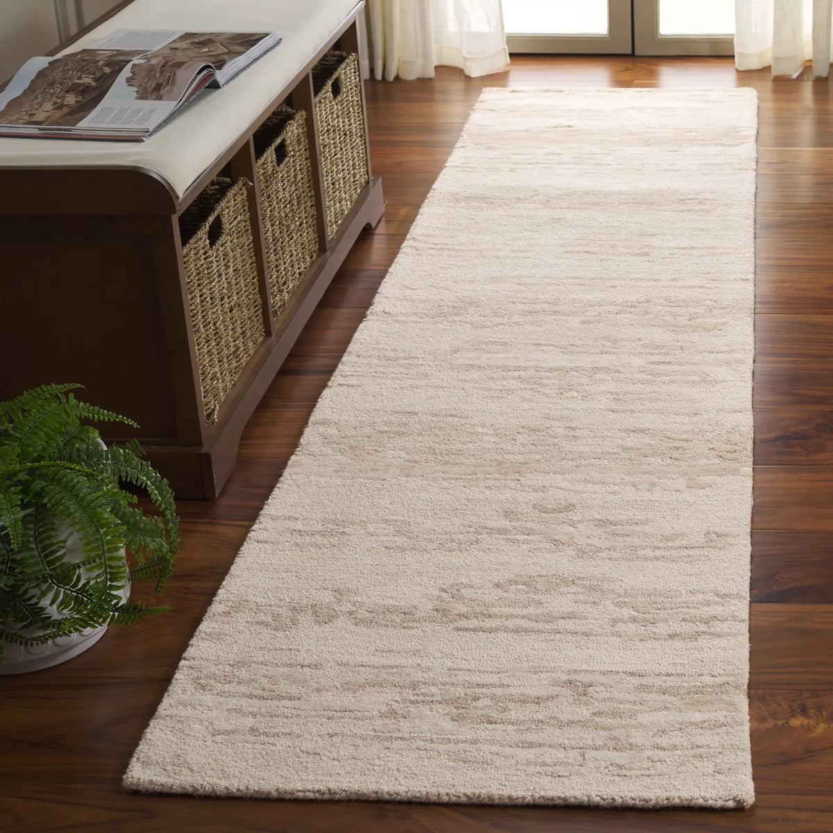 Safavieh Ebony 2'-3" x 9'-0" Rug in Beige