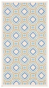 Safavieh Veranda 2'-7" x 5'-0" Rug in Cream / Green