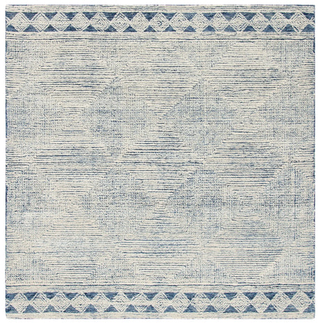 Safavieh Abstract 6'-0" x 6'-0" Rug in Ivory / Navy