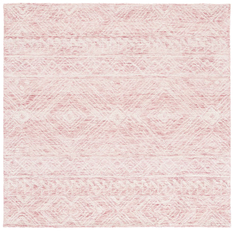 Safavieh Metro 6'-0" x 6'-0" Rug in Dark Pink / Ivory